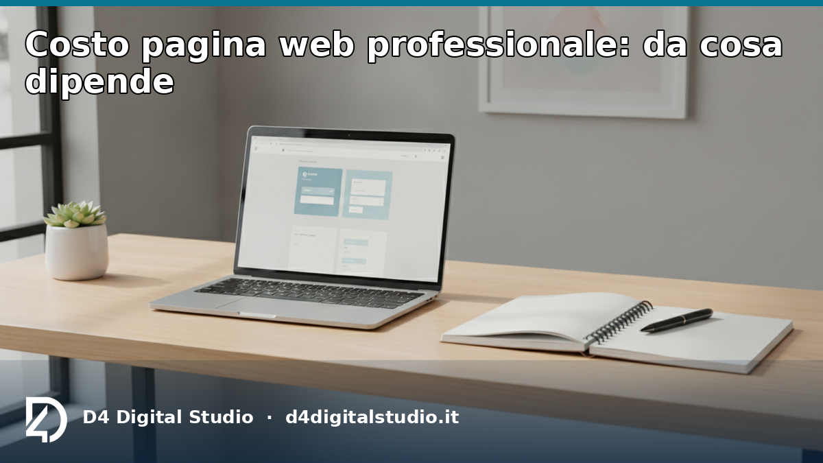 Cost of professional website: what affects it
